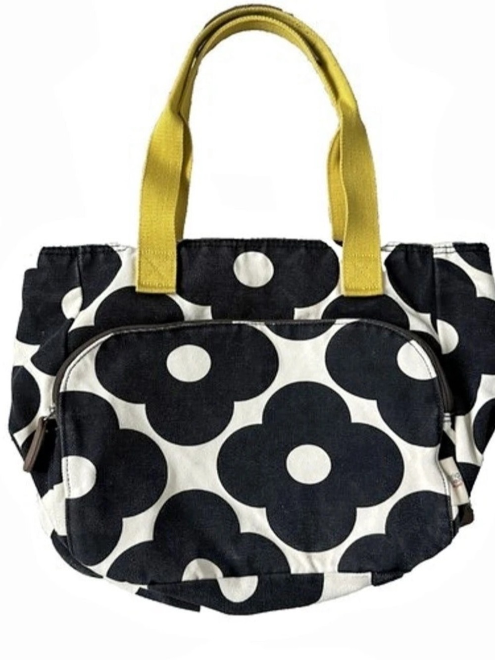 Orla Kiely for Target Black Floral Yoga Tote Bag
